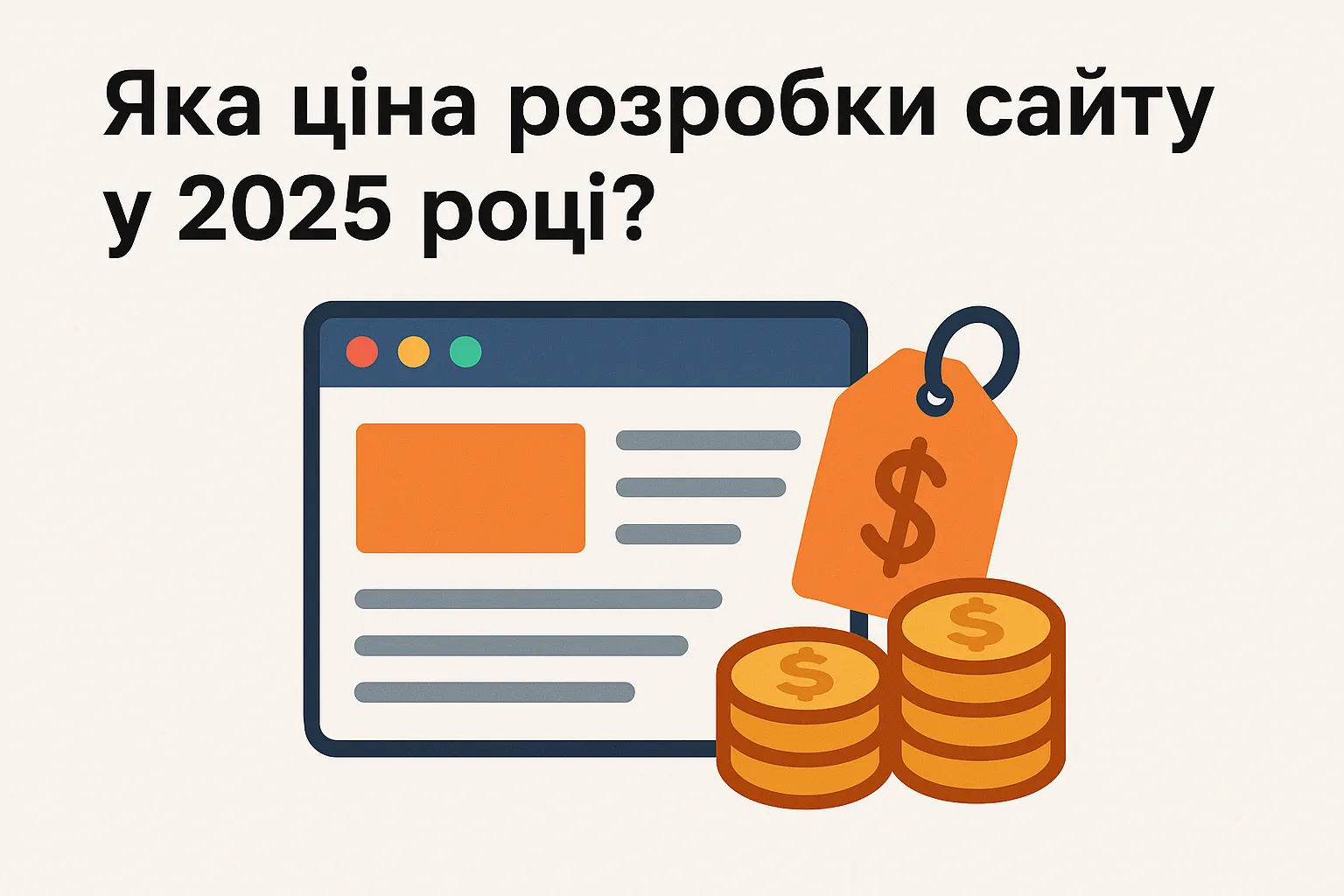 Wykres cen za tworzenie stron w 2025 roku