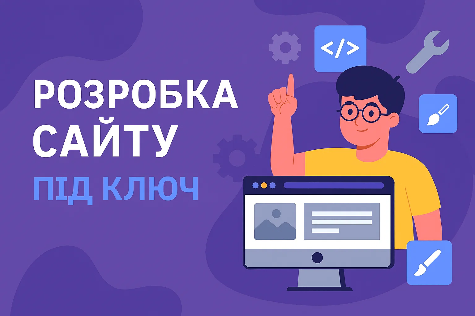 Розробка сайту під ключ — етапи та ціни